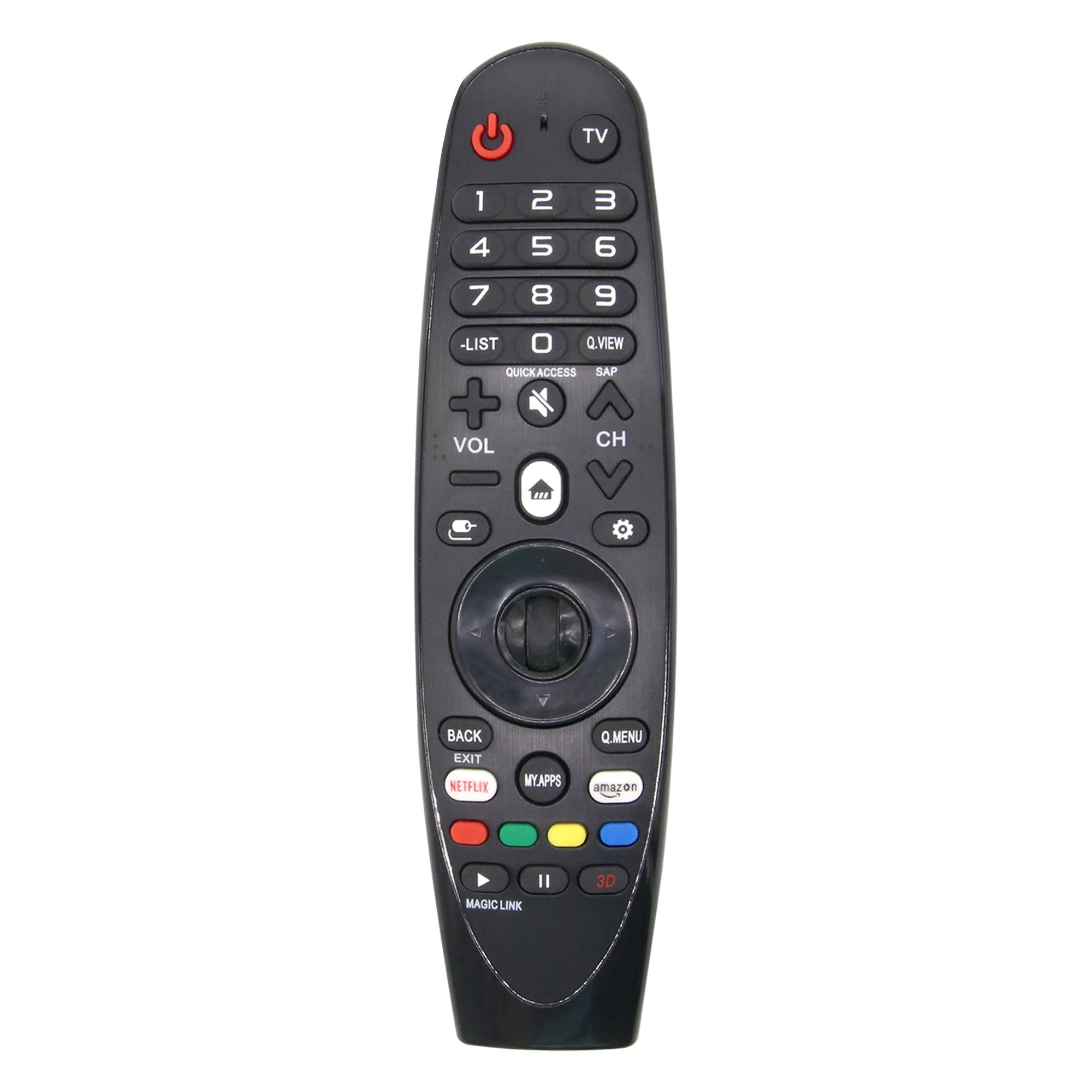 Replacement remote control AN-MR18BA Magic Remote Control, compatible with LG Smart TVs (no voice function, no pointer function)