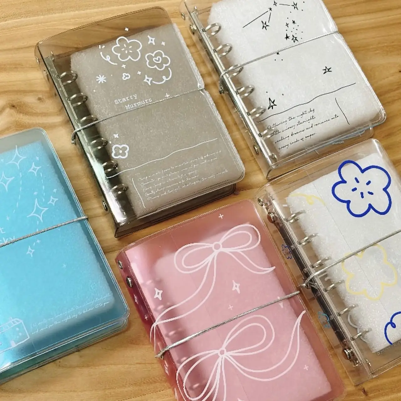 63penhouse X Hairmo Vintage Meteor Night Sky Rubber Stamp for Plan Journal DIY Scrapbooking Photo Album Card Making