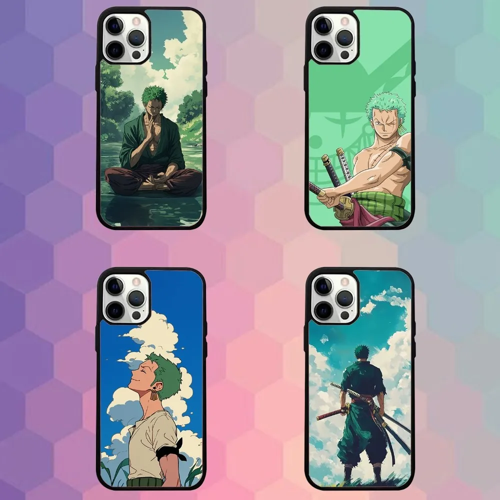 

O-One Piece-es Anime ZOROS Phone Case For iPhone 16e,16,15,14,13,12,11,Plus,Pro,Max,Mini Magsafe Magnetic Wireless Charging