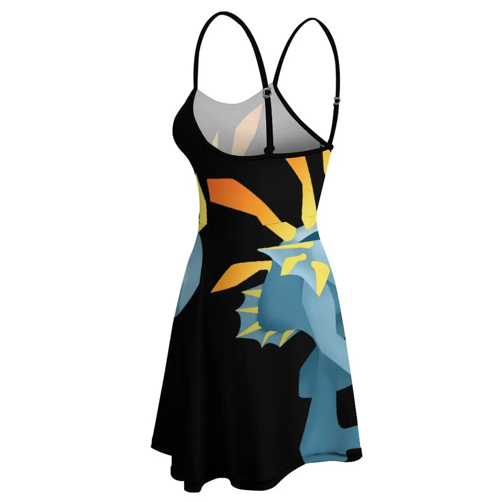 Everyone Loves A Murloc Tri Blend For Women's Sling Dress Humor Graphic Strappy Dress Graphic Exotic  Woman's Gown  Parties