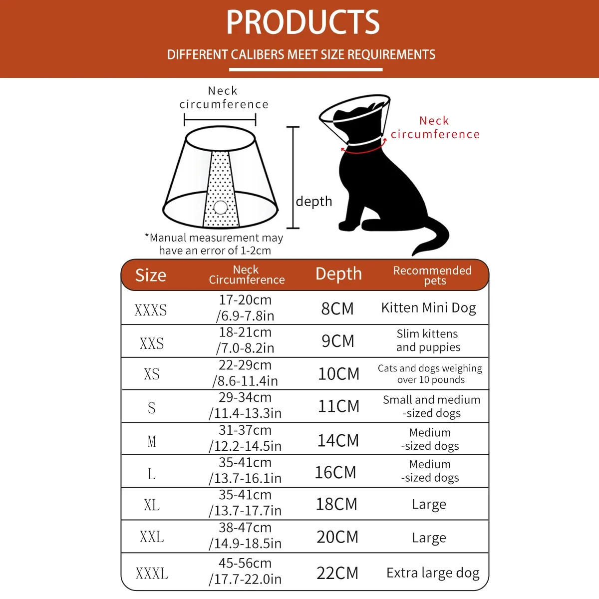 طوق إليزابيث للحيوانات الأليفة للكلاب مخاريط مريحة لوقف عن لعق الياقة الواقية للقطط بعد الجراحة واستعادة لعق المضادة للعض #4