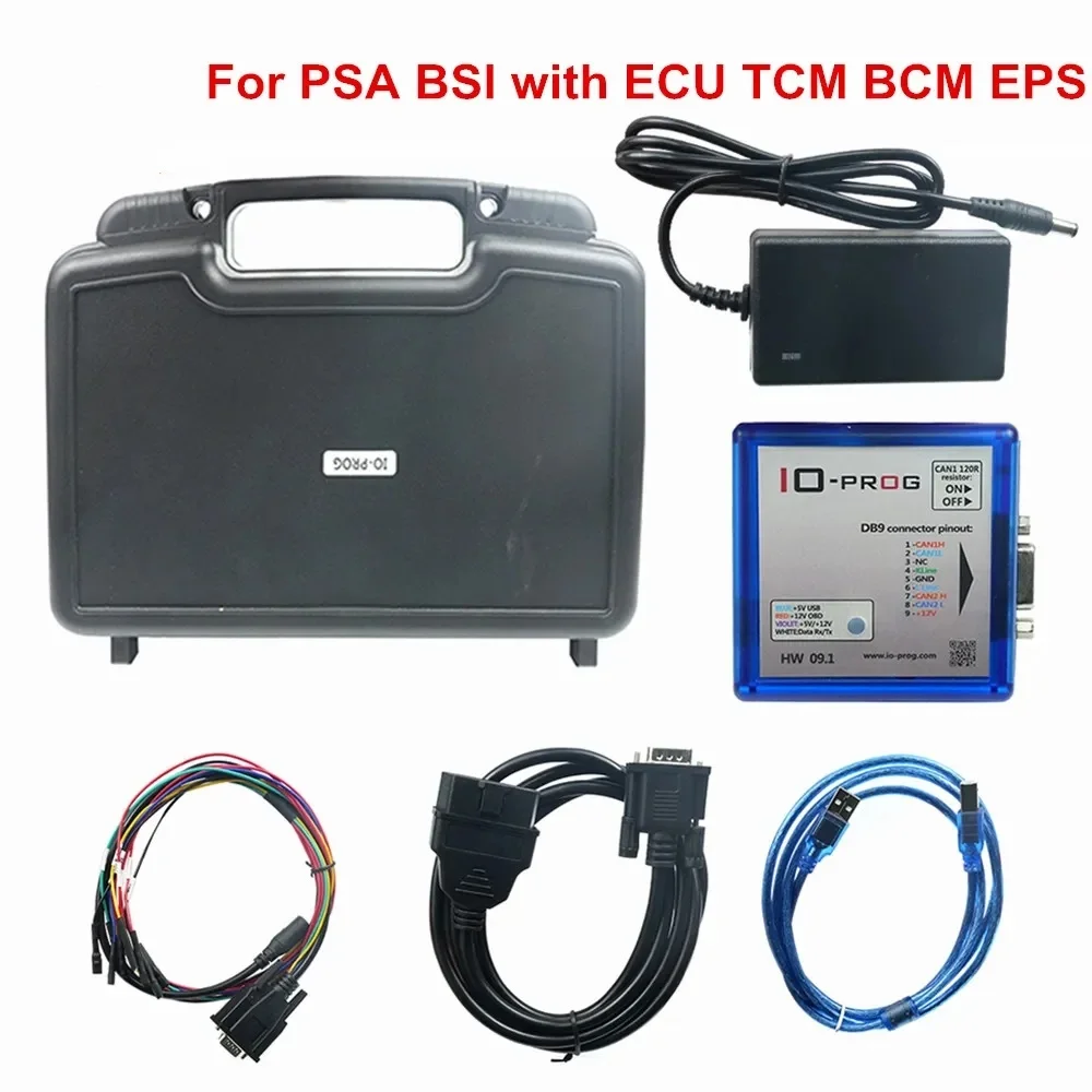 Terminal Programador Full IO-PROG: La Herramienta Definitiva para Programar ECU, TCM, BCM y EPS en Talleres Reales