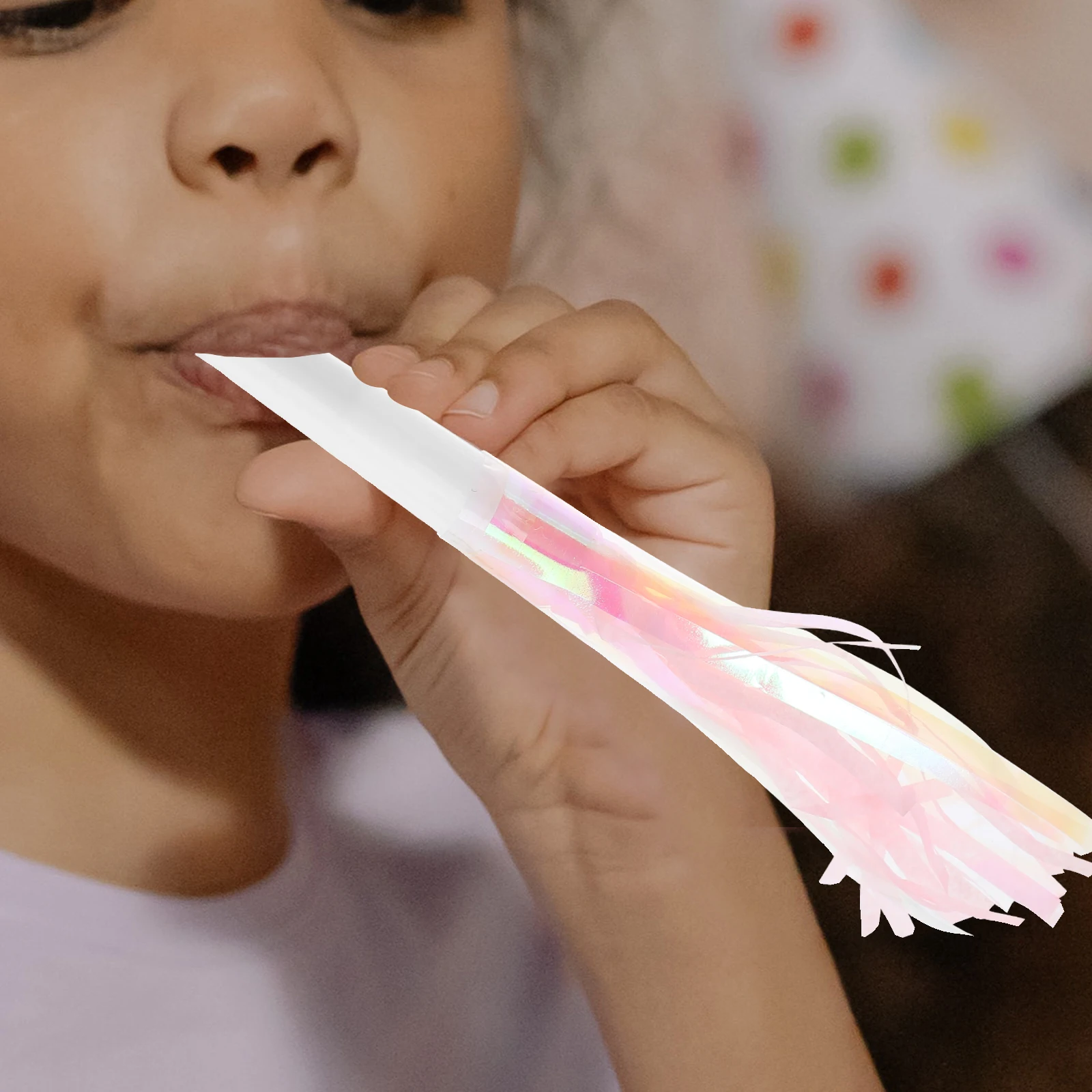 

18Pcs Party Blowers Metallic Fringed Noise Makers Colorful Birthday Graduation New Years Eve Party Decorations