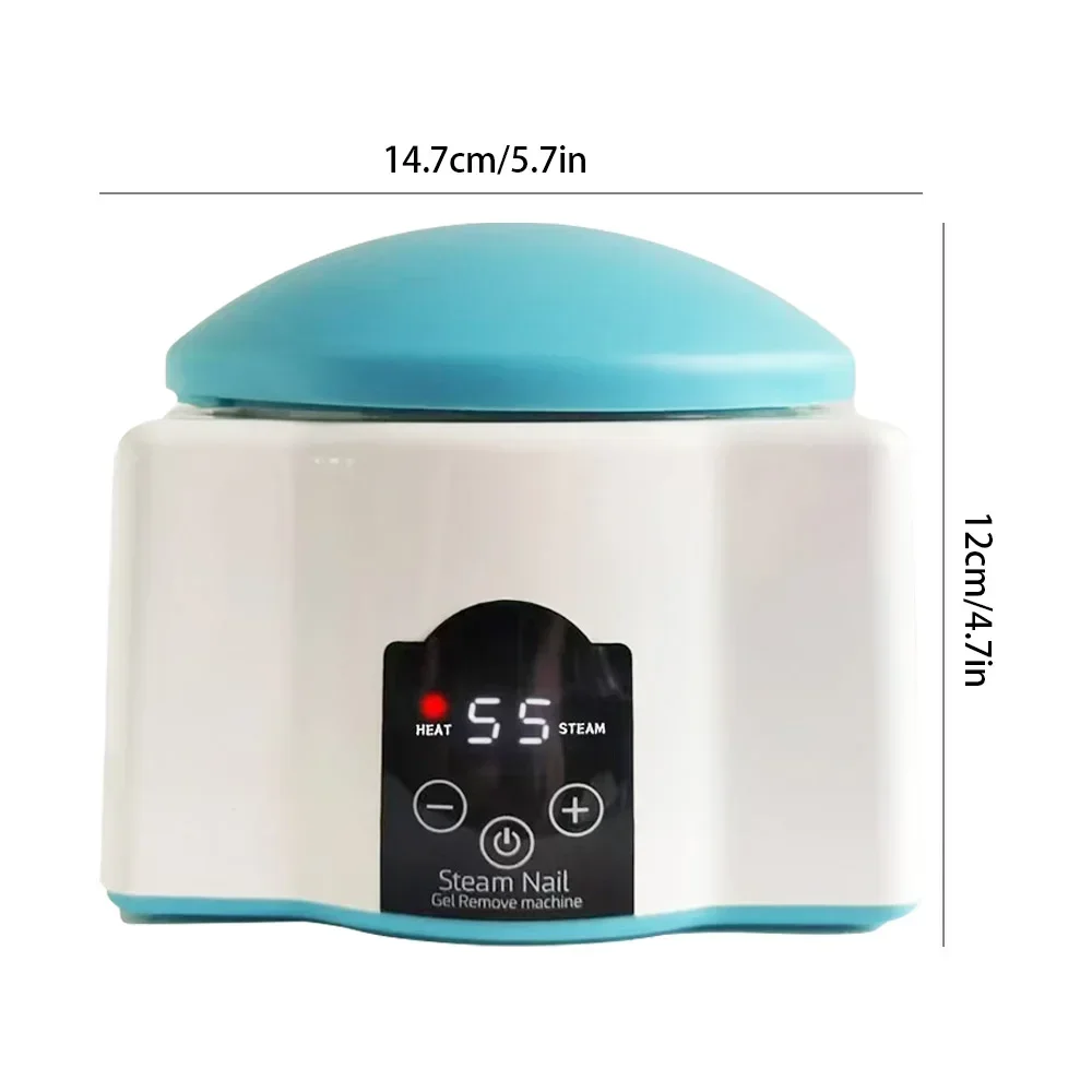 Kit de Verhéritage à Ongles à Vapeur, 36W, pour Enlever le Gel, le Polissage, Filles de Trempage Électrique, Outil d'Amélioration des Ongles pour Salons de Manucure à Domicile