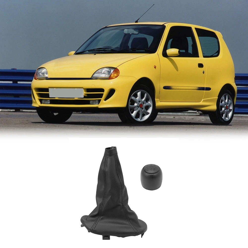 Acessórios para automóveis, botão de mudança de marcha preto, capa de mudança de marcha, interior automotivo, botão de 5 velocidades, características estáveis