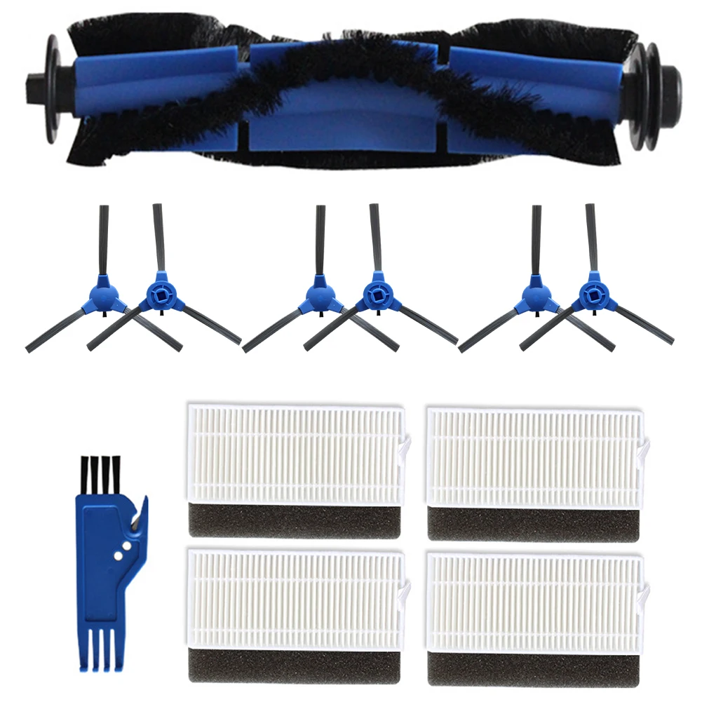 Sikat utama Filter sikat samping untuk Kyvol Cybovac E20 E30 E31 EC30MQ Robot vakum sikat utama alat pembersih Filter sikat samping