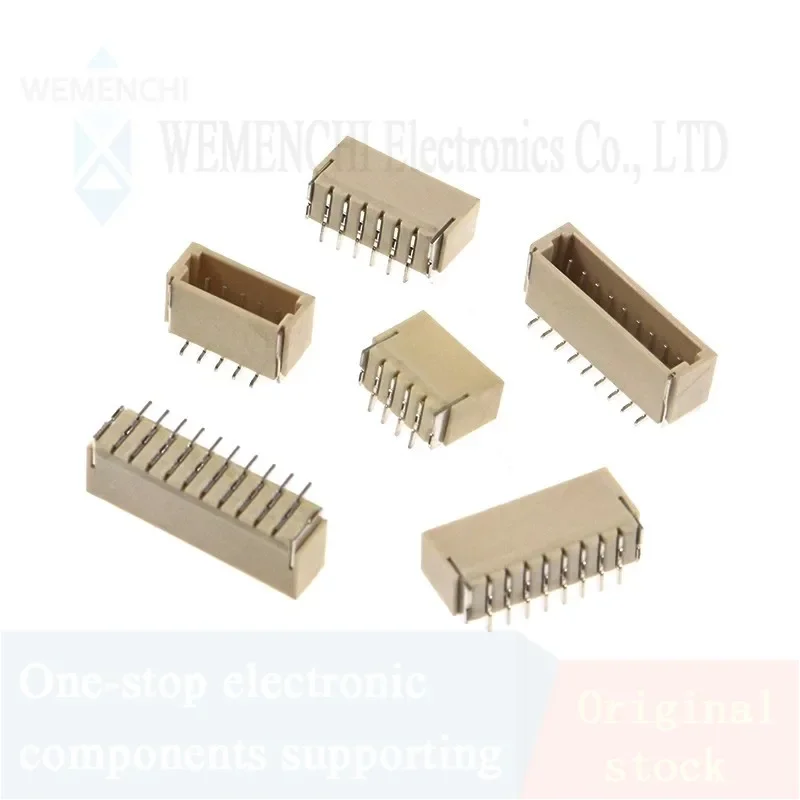 10Pcs JST SH1.0 SH 1.0mm Pitch 2/3/4/5/6/7/8/9/10 Pin Connector Horizontal / Vertical SMD DIP Pin Header 2P3P4P5P6P7P8P9P10P