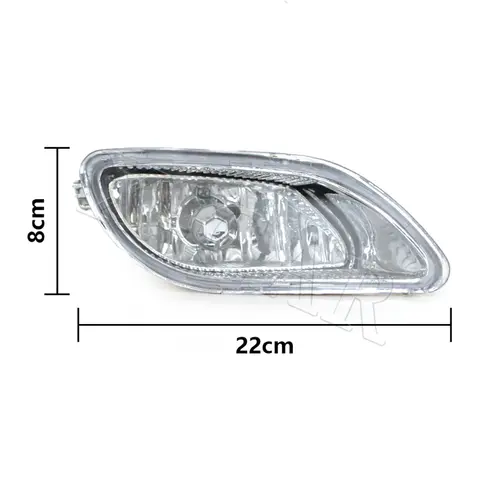 फ्रंट बम्पर फॉग लैंप डेकोरेशन लैंप बम्पर बार लैंप लाइन फॉग लाइट के साथ BYD F3 2005 2006 2007 2008 2009 2010 2011 2012 के लिए 8 best sales बायड एफ3 - №5