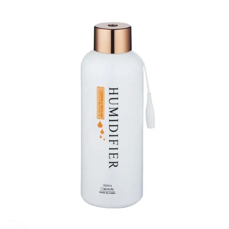 

G7NA Small Desktop Humidifier USB Operated Quiet Air Moisturizer Vehicle 3H Timer Waterless for Baby Room Workstations