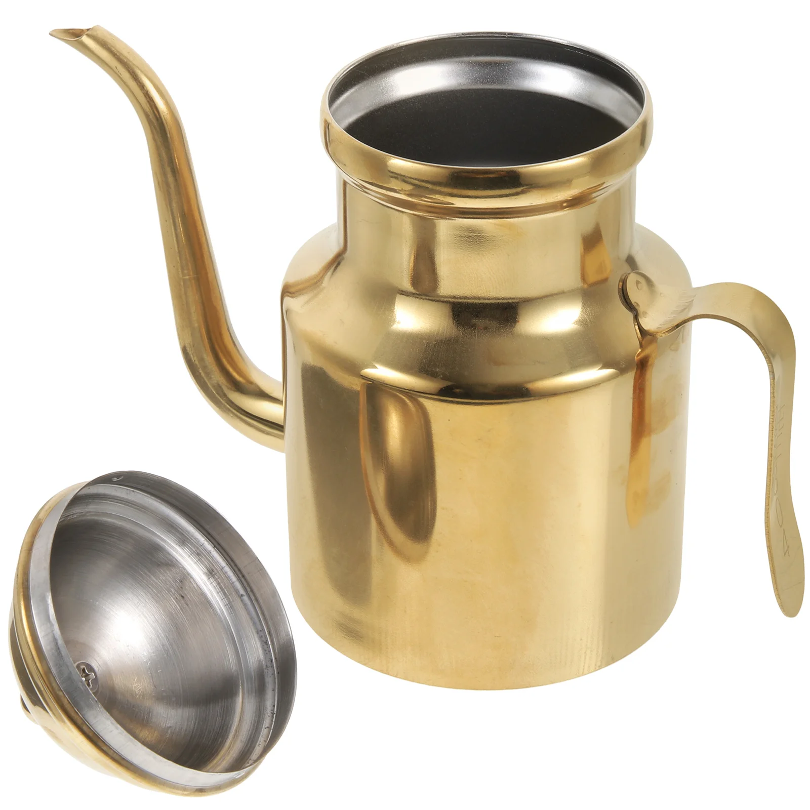 

Oil Dispenser Gold Ounce Oiler Water Kettle Container Accessories Spice Containers