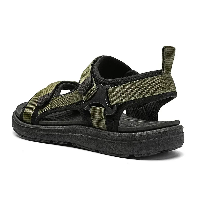 2024 Summer Sandals for Men Leisure Beach Sandals Male Summer Shoes Lightweight Outdoor Casual Shoes Vanmie Sandal Men Slippers