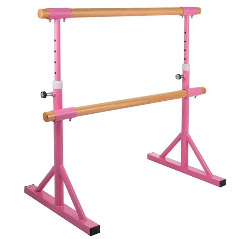Adjustable Floor Mounted Exercise Ballet Barre and Dance Pole