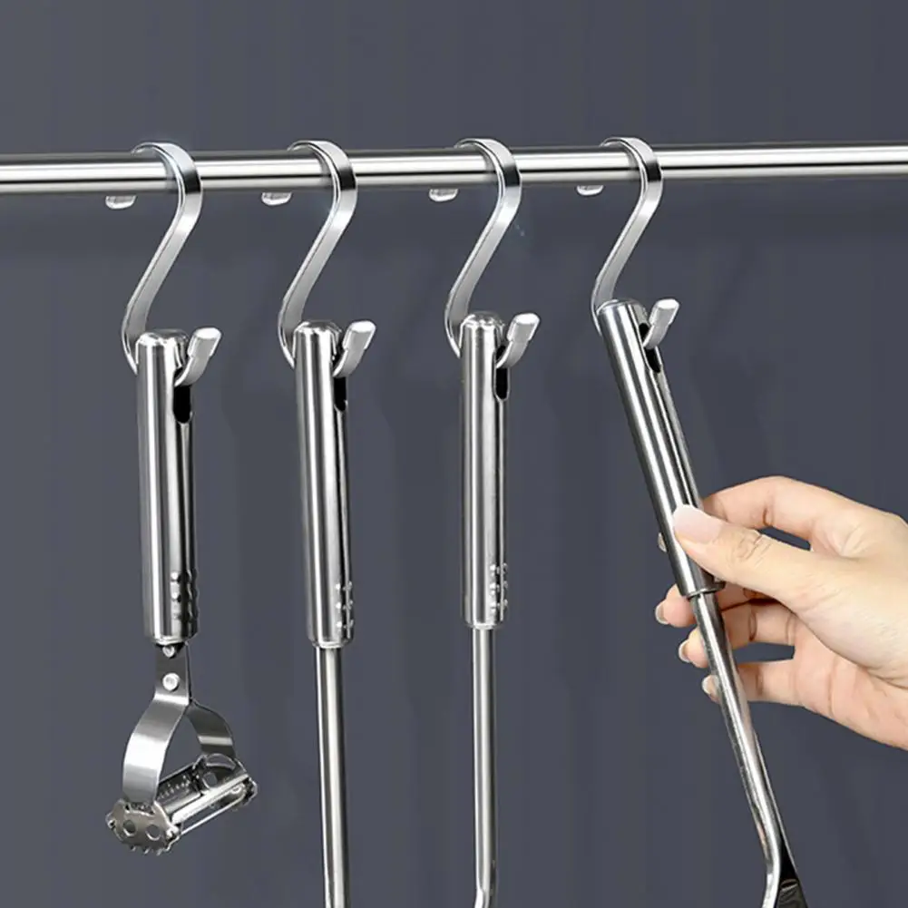 Big Size Stainless Steel S Shaped Hook Clothes Towels Hanging Hook Bathroom Kitchen Railing S Hanger Hook Clasp Holder Hooks