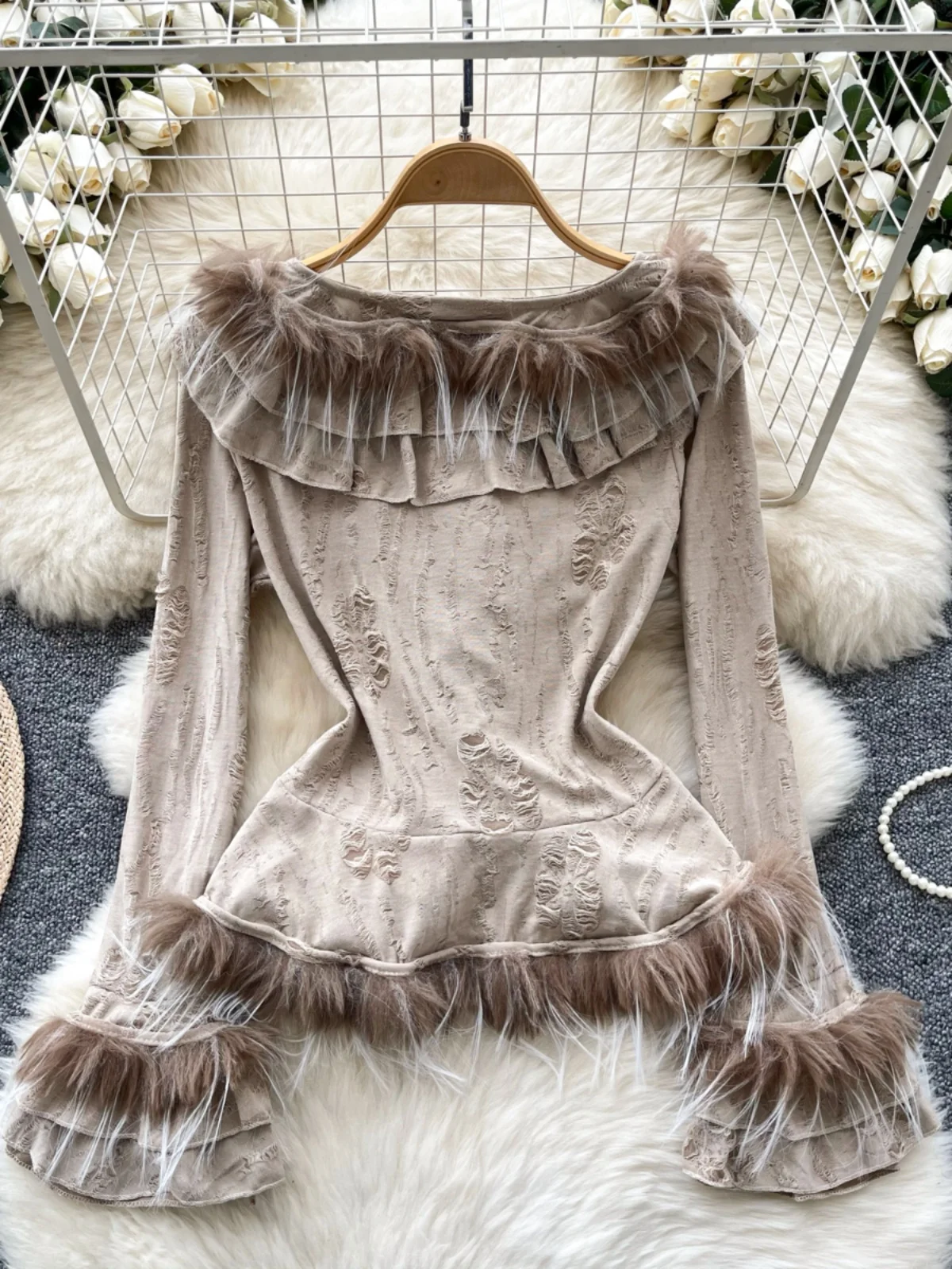 

Sweaters Jumpers Cardigans Womens Cardigan Vintage Korean Merino Blend Geometric Knit Loose Cut Weekend OL Y2K Colorful Fun Sexy