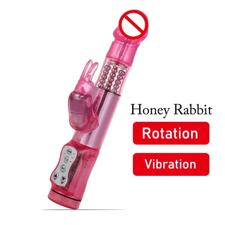 G Spot Dildo Rabbit Vibrator Masturbator Sex Toys for Women Vagina Clitoris Double Vibrator 10 Speeds Vagina Vibration sex toys