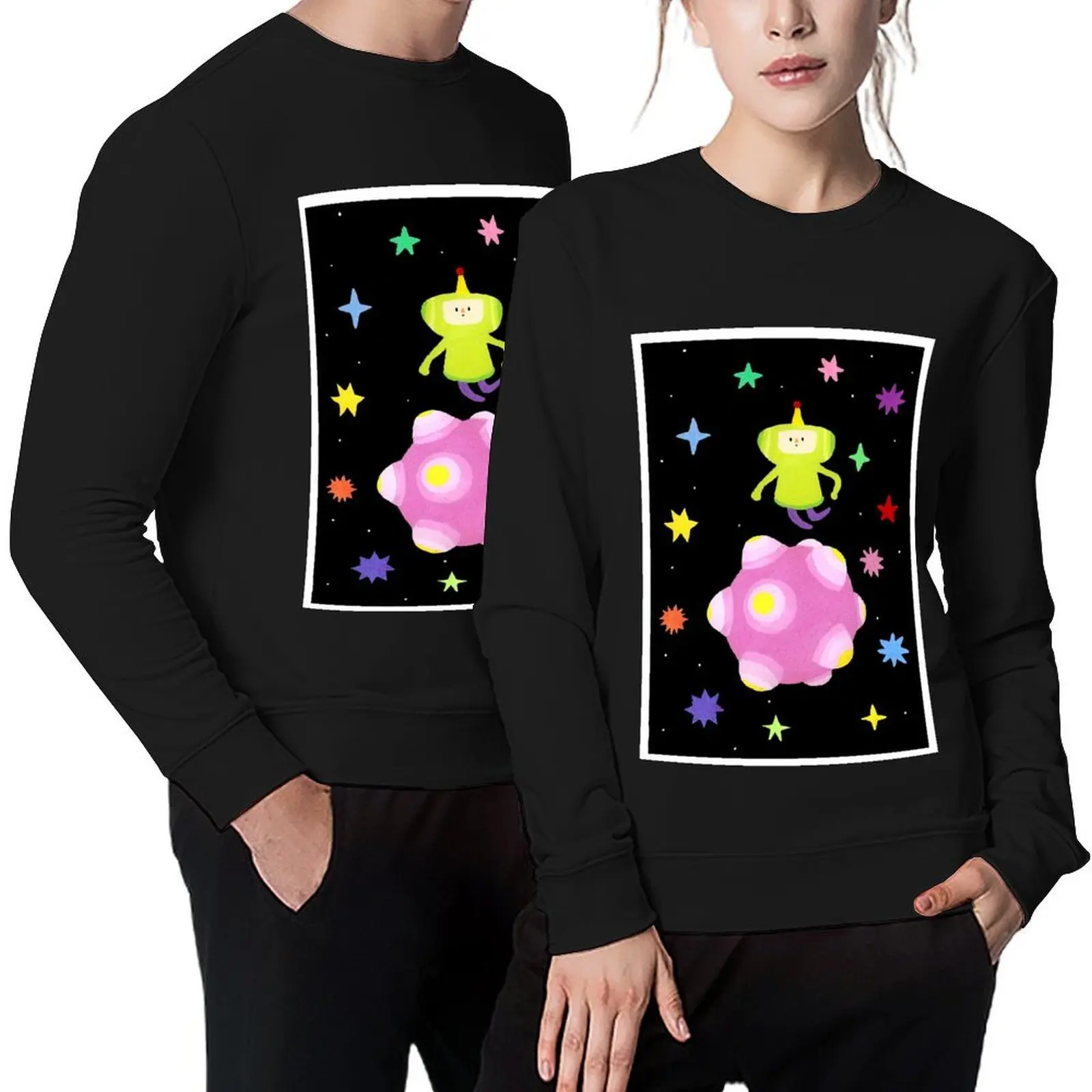 

Katamari Pullover men's winter sweater japanese style korean clothes anime clothing new sweatshirt