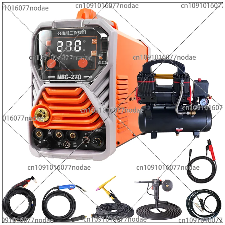 

160Amp Portable CO2 No Gas Gasless Mig Cut Tig Mma Aluminium Welding Machine 5 in 1 Multifunctional Mig Welders 220V