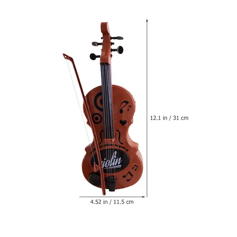 Cake Music Toppers Musical Decoration Birthday Cupcake Picks Instruments Guitar Notes Theme Party Supplies Mini Violin Models