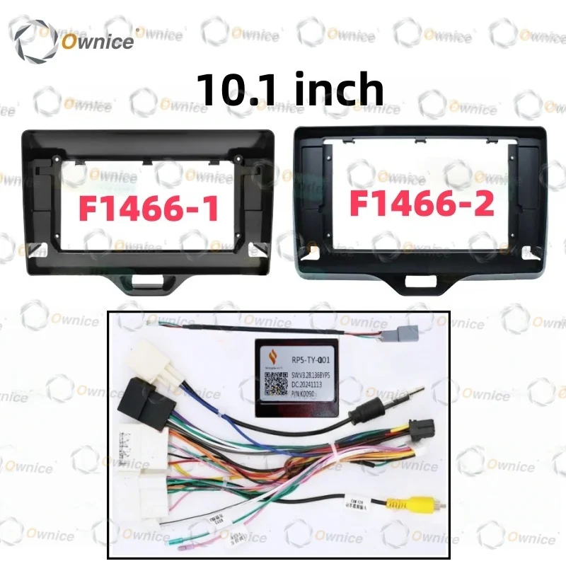 

Автомагнитола Ownice 10.1" Android с рамкой и панелью для Toyota Yaris GR Cross XP210 2020-2023, кабель питания, шлейф Canbus