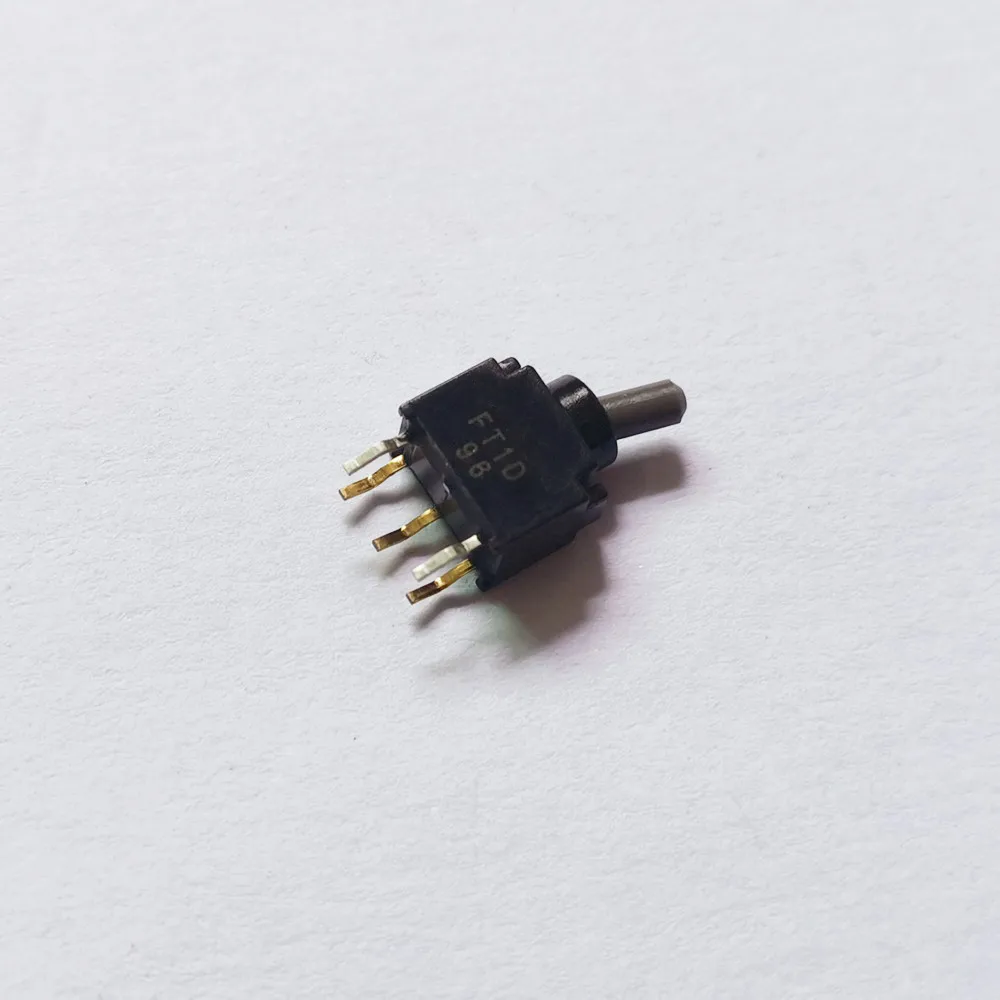 

Original new 100% FT1D-2M miniature button switch vertical 5pin 2gear rocker switch