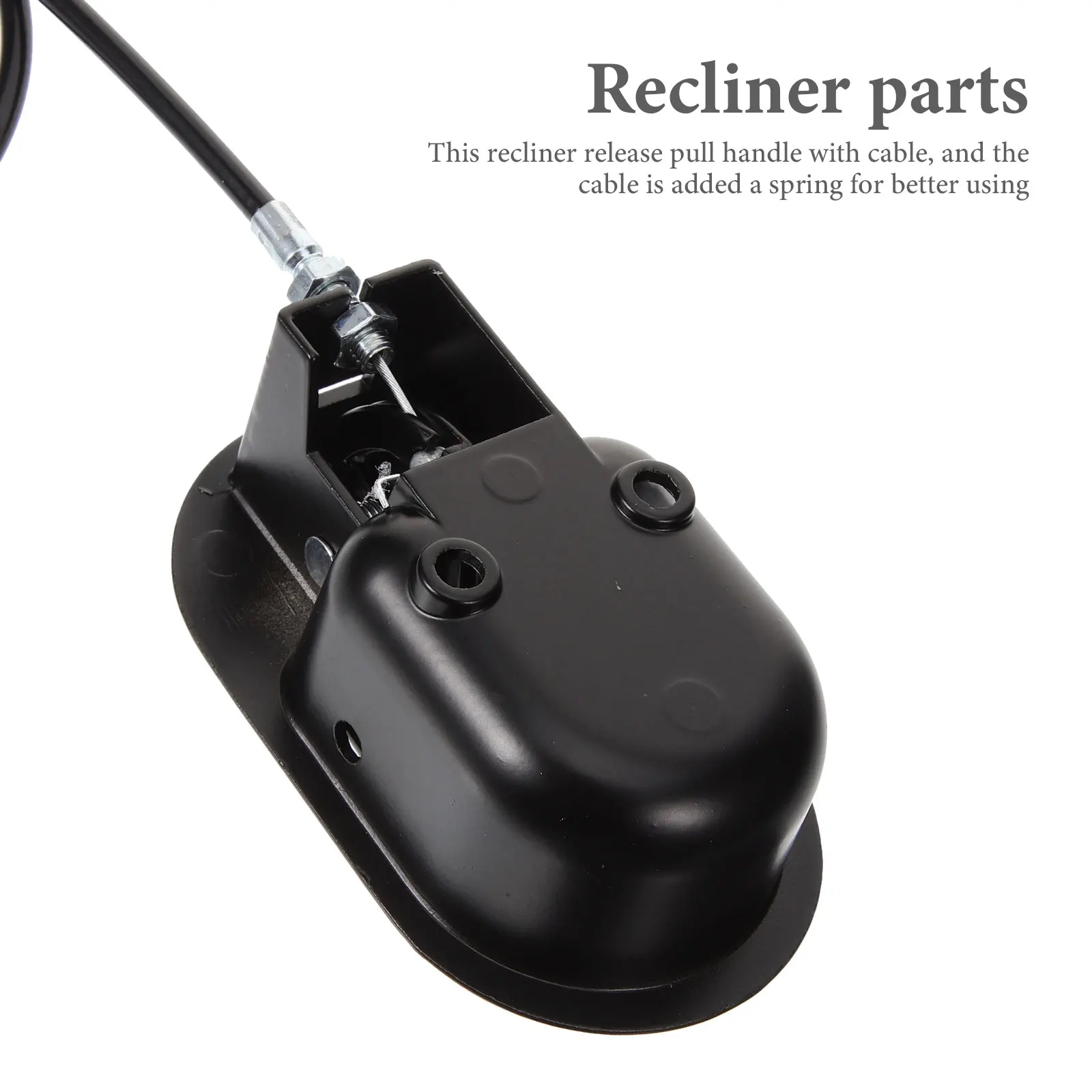 

Recliner Release Pull Handle Black Universal Pull-Out For Sofa Recliner Repairing Part Furniture Parts Manual Control Sofa