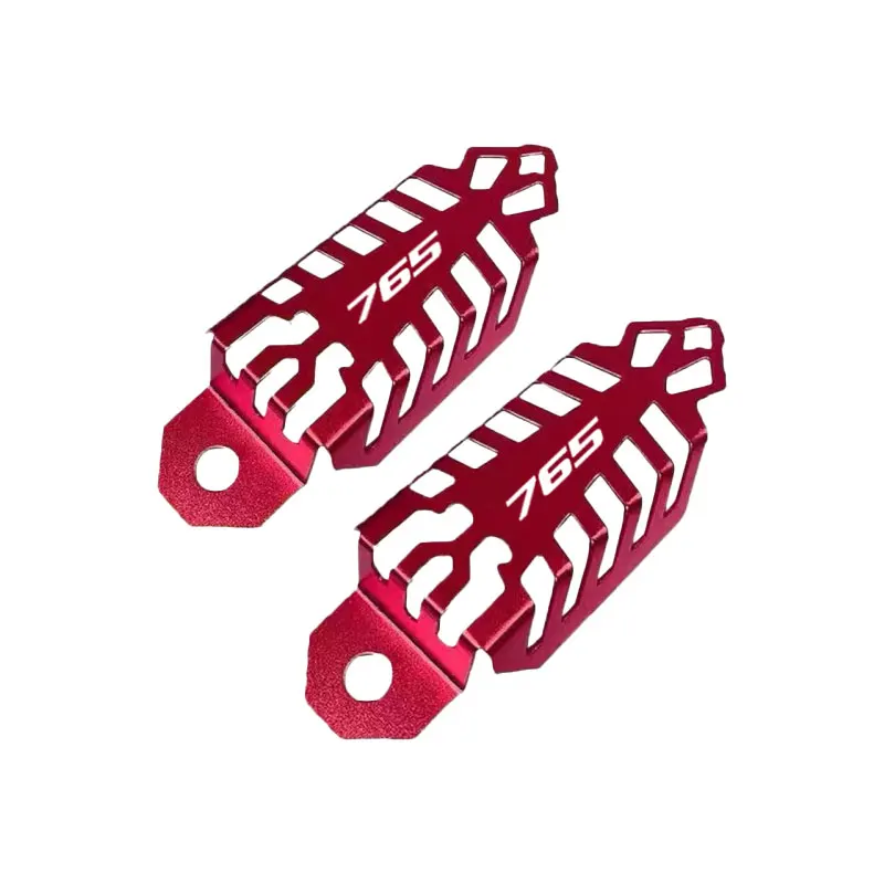 For Triumph Street Triple 765 RS /S/R 675 daytona Trident 660 Motorcycle Universal Aluminum Alloy Shock Absorber Guard Cover2Pcs