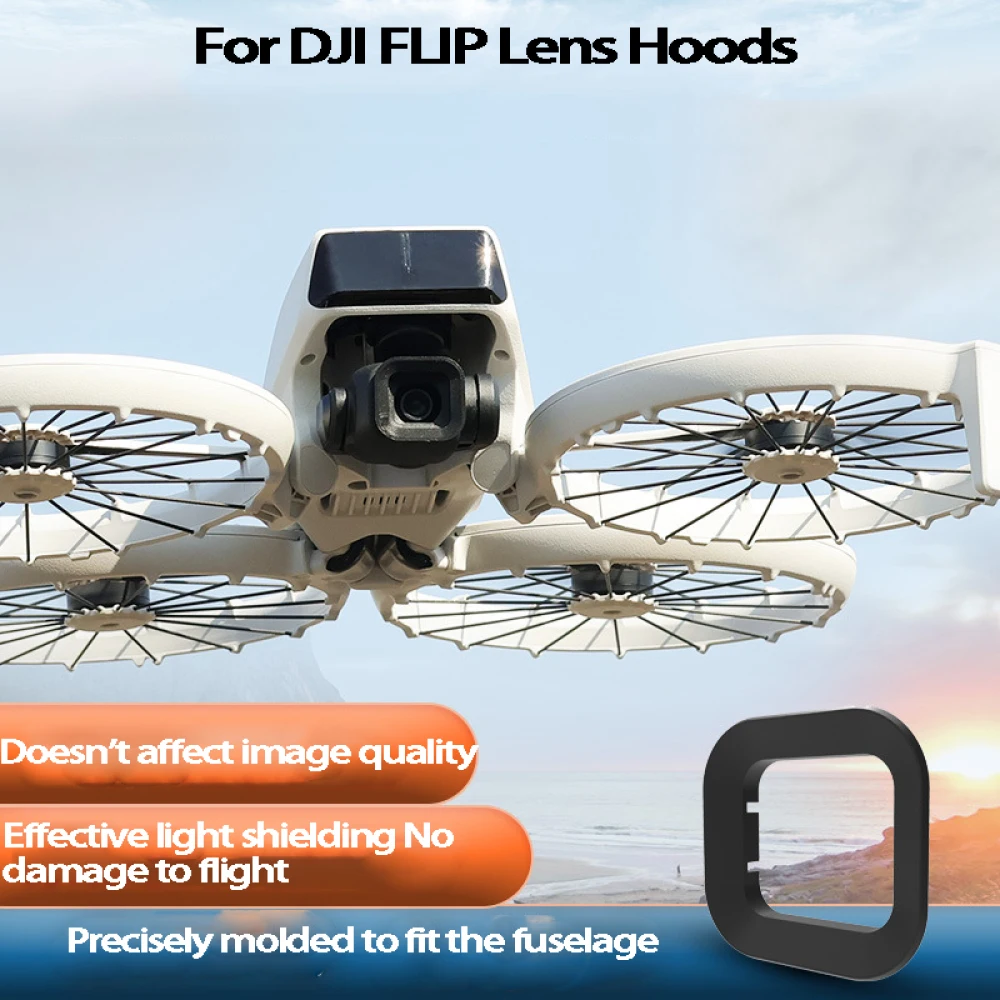 For dji flip Lens Hood Quick Release Sun Shade Gimbal Protective Lens Cover for DJI flip Accessories