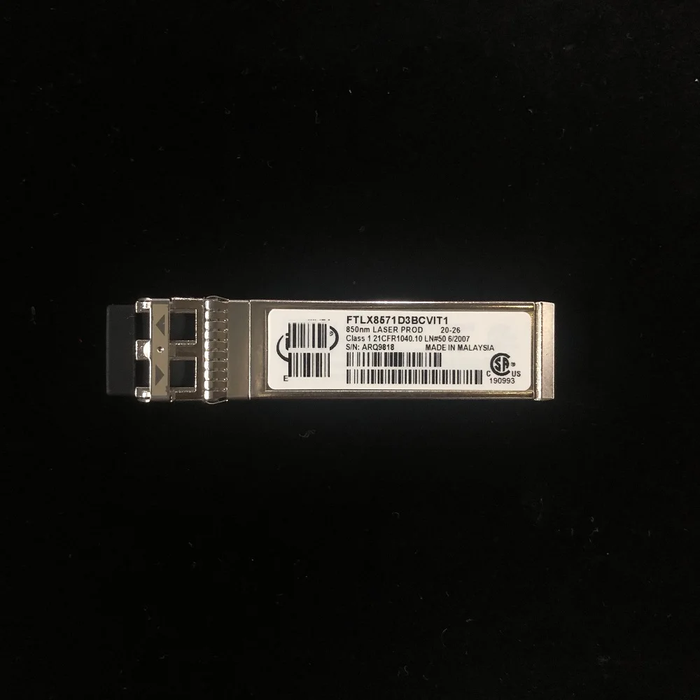 

FTLX8571D3BCVIT1 850nm 0.3KM 10G E65689-003 SFP+ Fiber Optical Transceiver Original