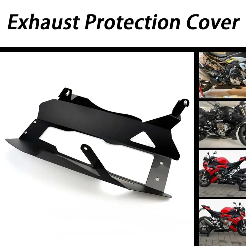 S1000 R Motorcycle Accessories For BMW S1000R 2021 2022 S 1000 R Exhaust Bellypan Exhaust Cover Belly Pan Protection