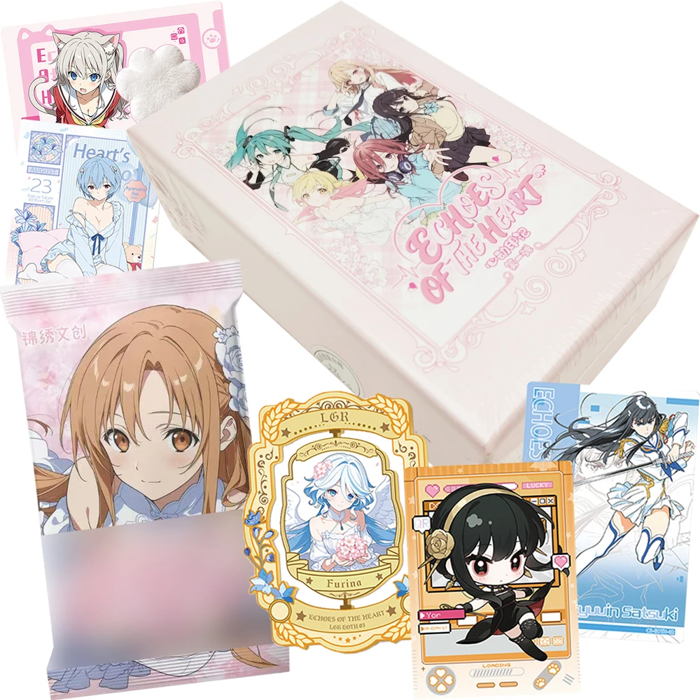 ECHOES OF THE HEART Collection Cards Popular Classic Anime Game Beauty Creative Unique Charming Character Cards Teen‌ Toy Gift