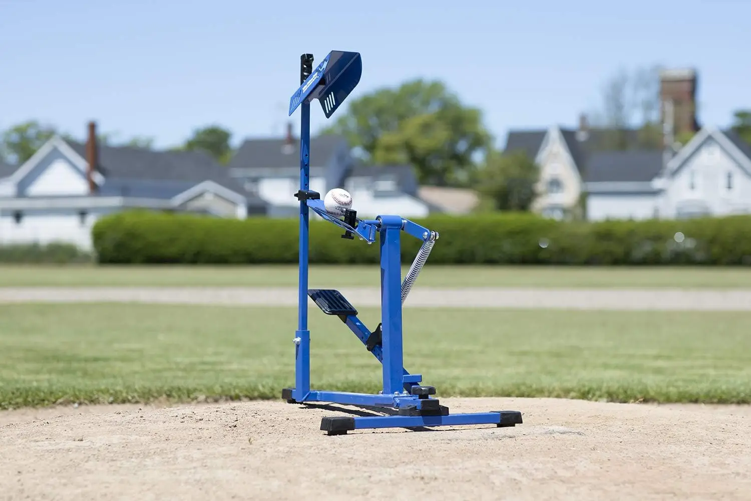 Máquina Lannville Slugger Pro Pitching, chama azul