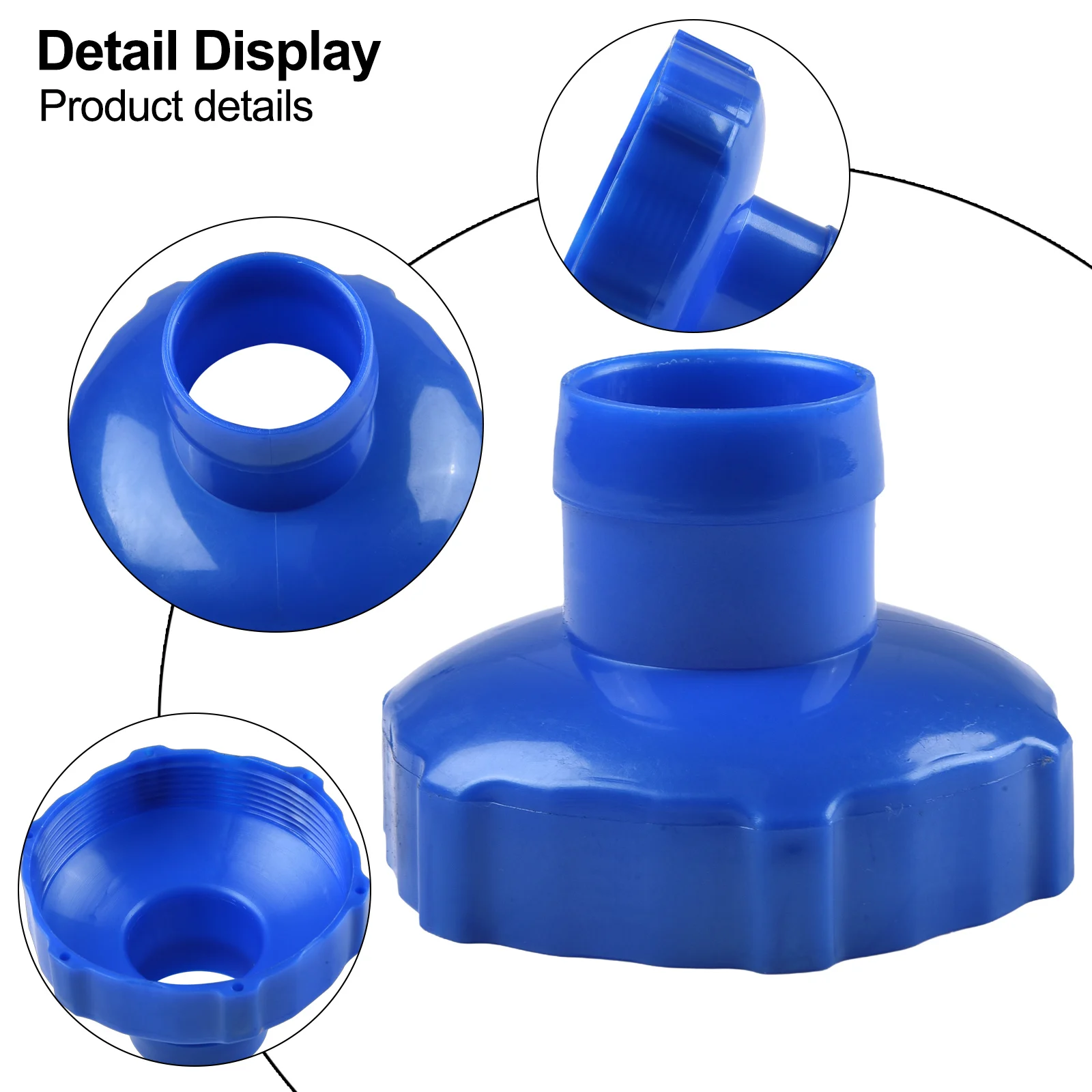 SK1511447AA Hose Adapter Plate for Intex Pool For Skimmer Wall Mount and Deluxe Maintenance Kit Small Pool Compatibility