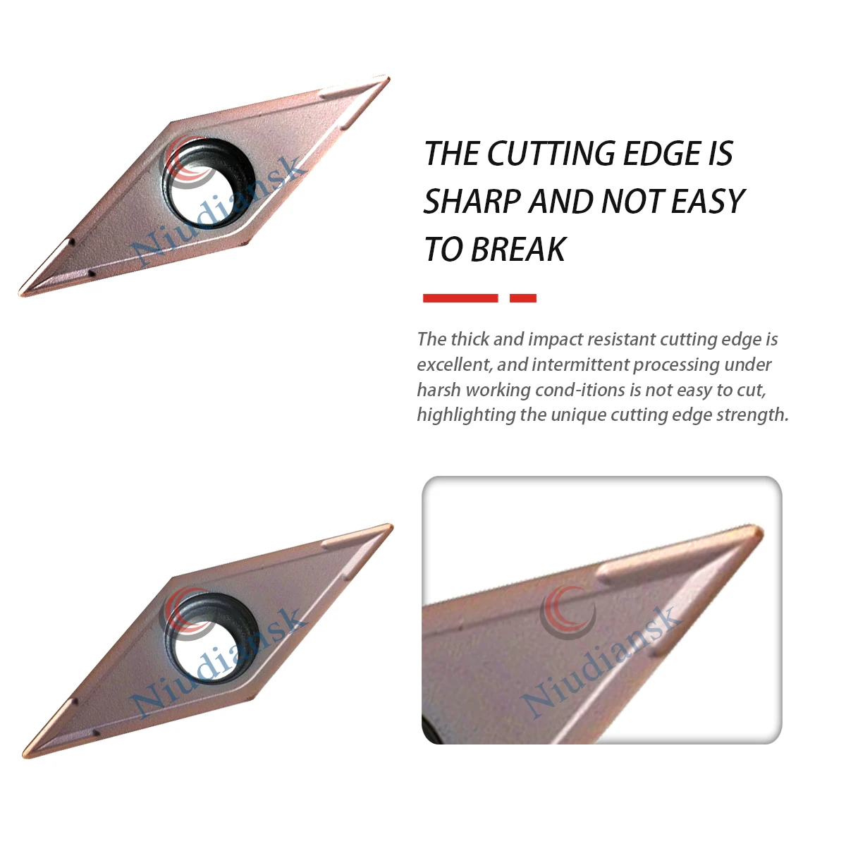 

VCMT110304/08 VCMT160404/08 LF6018 LF6118 Токарный станок с ЧПУ Ромб Внешний круг Режущее лезвие Токарные инструменты Обработка нержавеющей стали