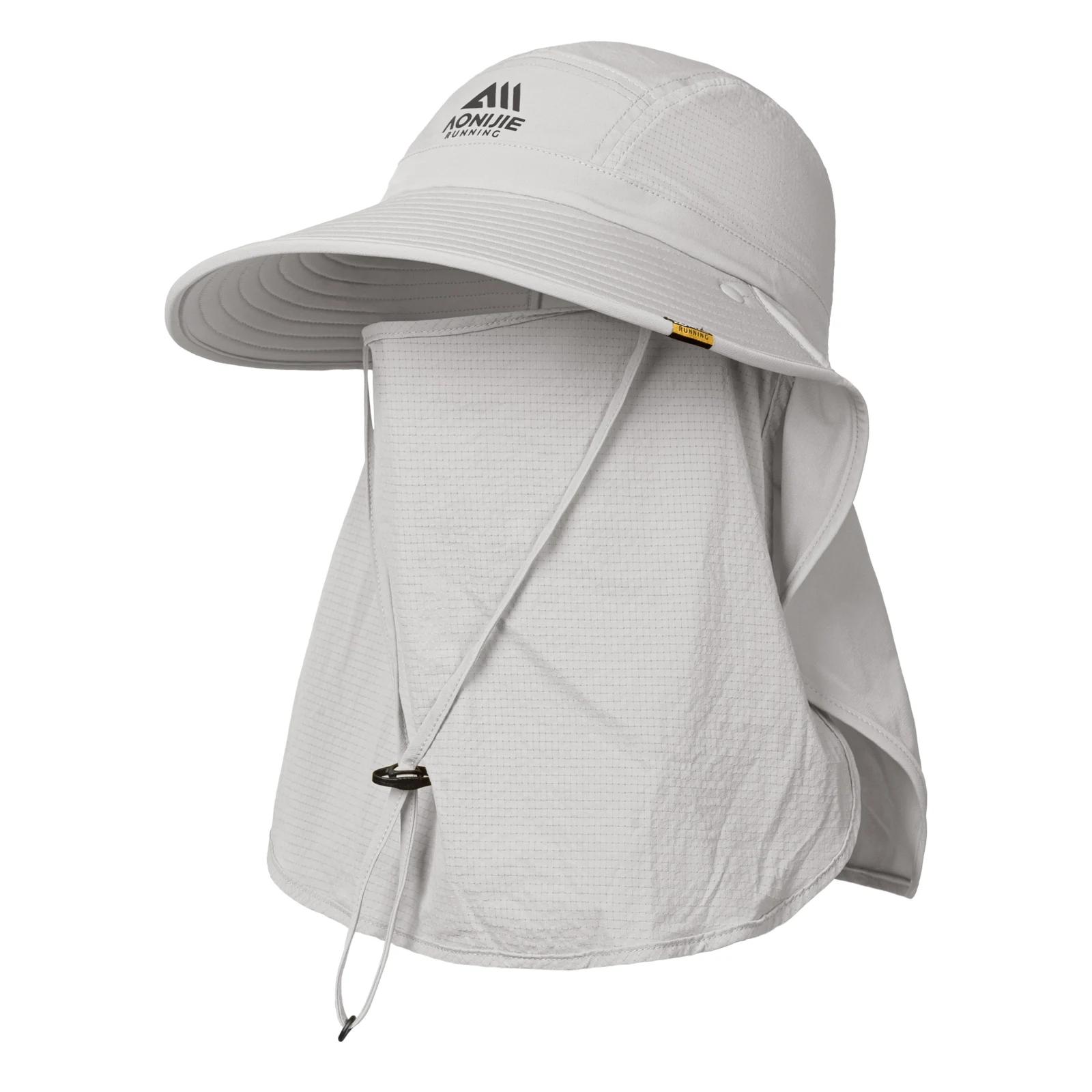 

Aonijie Extended Long Sun Shawl Hats Hiking Outdoor Sun Protection Enlarged Brim Caps Removable Shawl Hats Camping Hiking Run