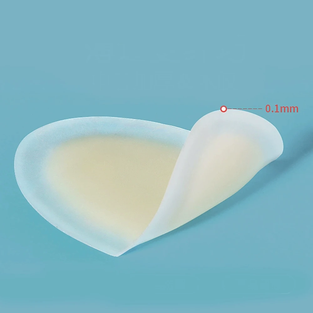 10pcs 젤 신발 스티커 소프트 하이드로 콜로이드 패드 통증 완화 물집 발가락 무지 골드 굳은 살 마찰 압력 반점 발 뒤꿈치 패치