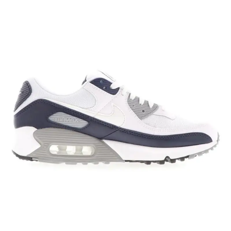 Nike Air Max 90 White Grey Obsidian Sneakers shoes CT4352-100 With Original Box