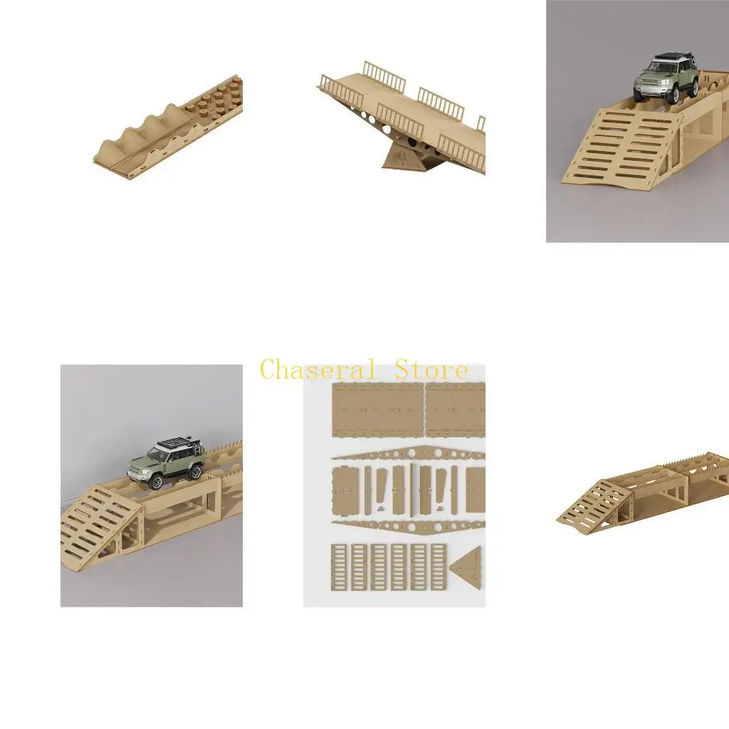 E7CE Authentic Off Road Obstacles Roadblocks For Remote Control Vehicles Crawer Car For Remote Control Toy Car
