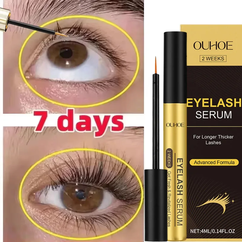 Siero per la crescita rapida delle ciglia 7 giorni Potenziatore naturale delle ciglia Più lungo Più pieno Più spesso Curling Lash Trattamento Prodotti per la cura degli occhi Trucco