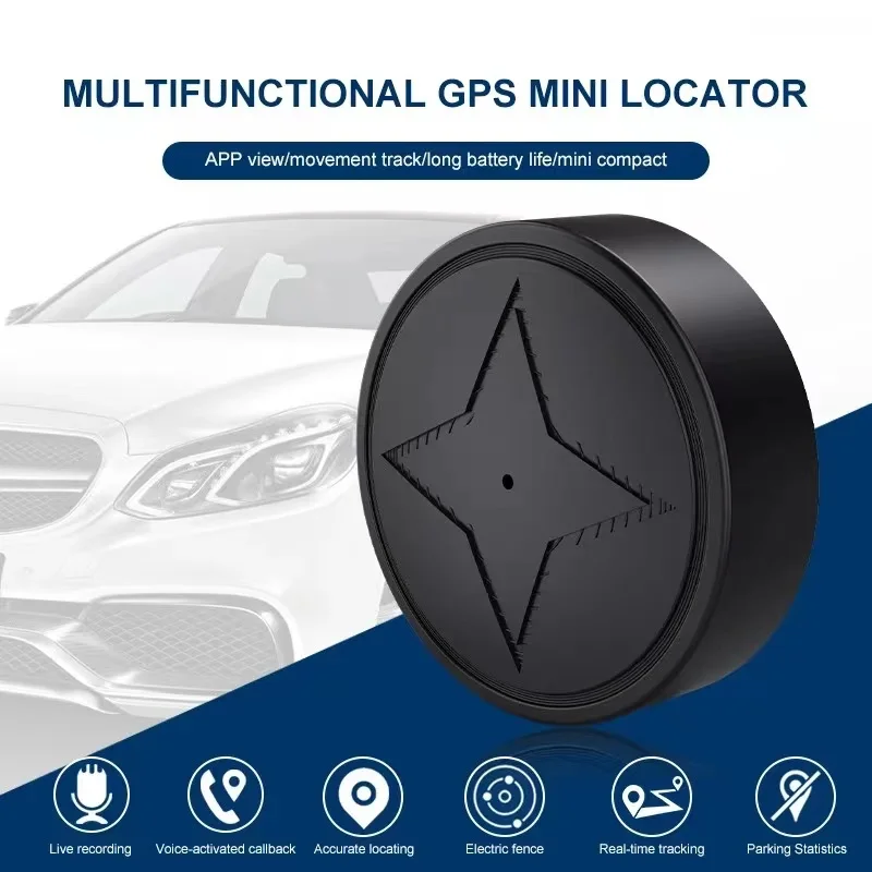 Portable GPS Mini Locator Real Time Tracker Automotive GPS Vehicle Tracker Anti-Theft For Cars Portable GPS Via Satellite  PG12
