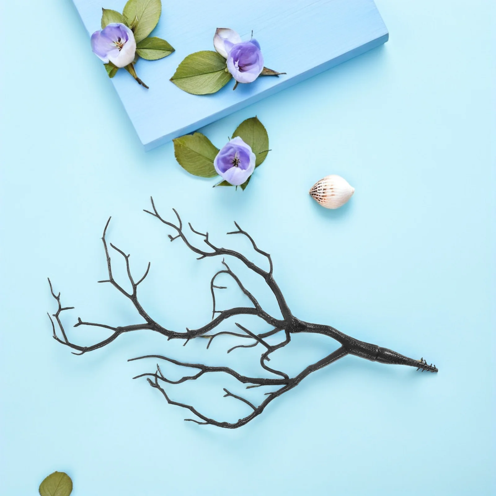 

1pc Artificial Antler Dried Tree Branches Small Decorative Plant Twigs For Vase Filler Home Table Decor Diy Craft Simulation