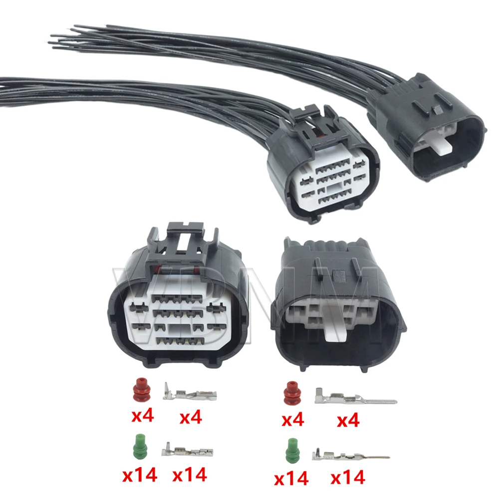 18 Pin 6188-5910 6188-5911 AC Assembly Automotive Waterproof Composite Connector Car Electric Socket Auto Accessories