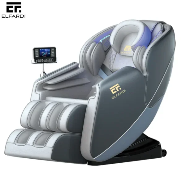 

ELFARDI Роскошное массажное кресло с нулевой гравитацией, новый дизайн, электрическое офисное кресло с телом, ногами, головой, массаж ног