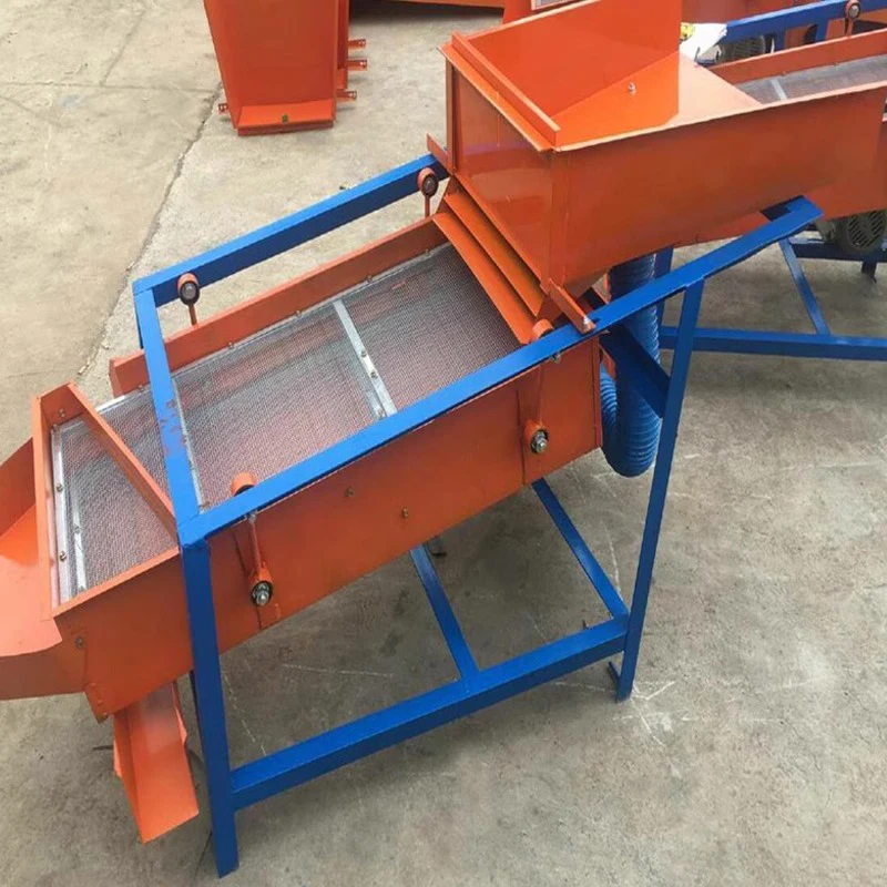 เครื่องคัดกรองเมล็ดพืชเครื่องเขย่าเมล็ดข้าวโพดถั่วเหลืองข้าวสาลีเรพซีดที่กรองแบบสั่นตะแกรงทำความสะอาดเมล็ดพืช