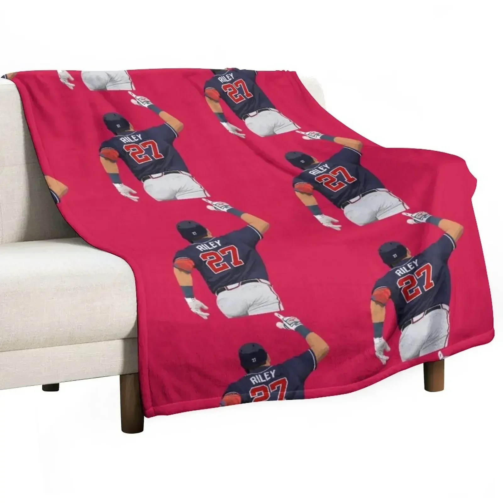 Austin Riley 27 Throw Blanket Beautifuls Flannels Blankets