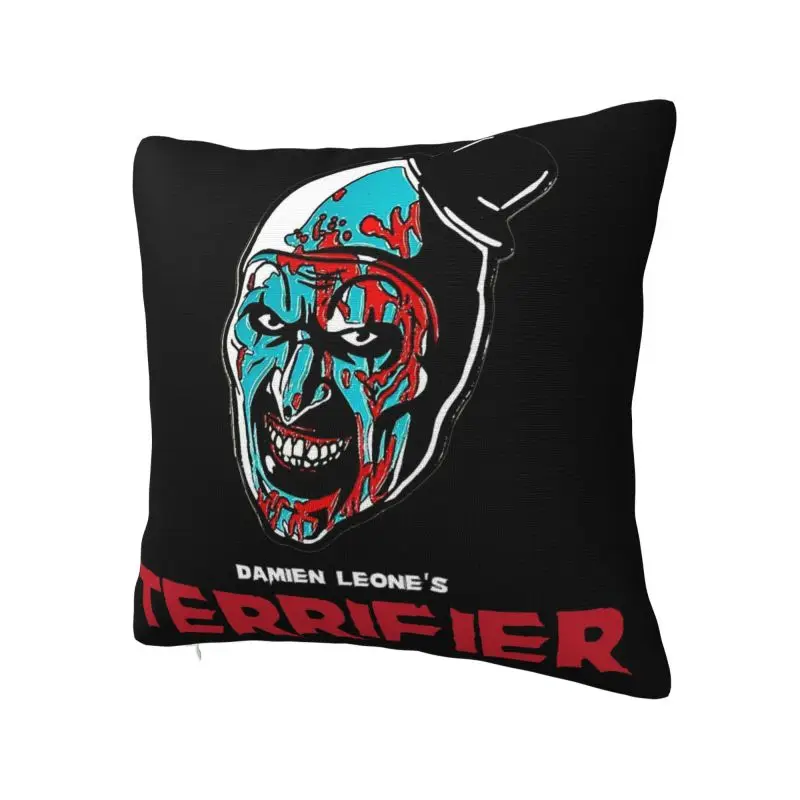 Custom T-Terrifiers Cushion Cover Sofa Home Decorative Horror Movie Square Pillow Case