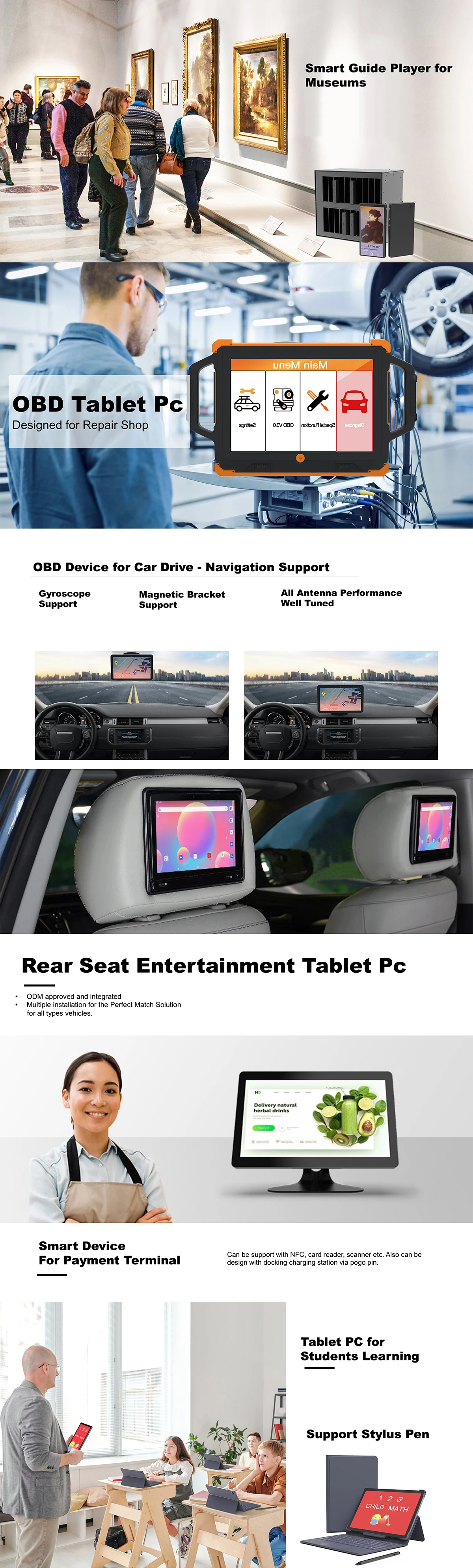 Global Language Google Play Certified Large Screen 14.1 Inch Tablet Pc 256GB Phone Call Bluetooth 5G WiFi Learning Game Pad