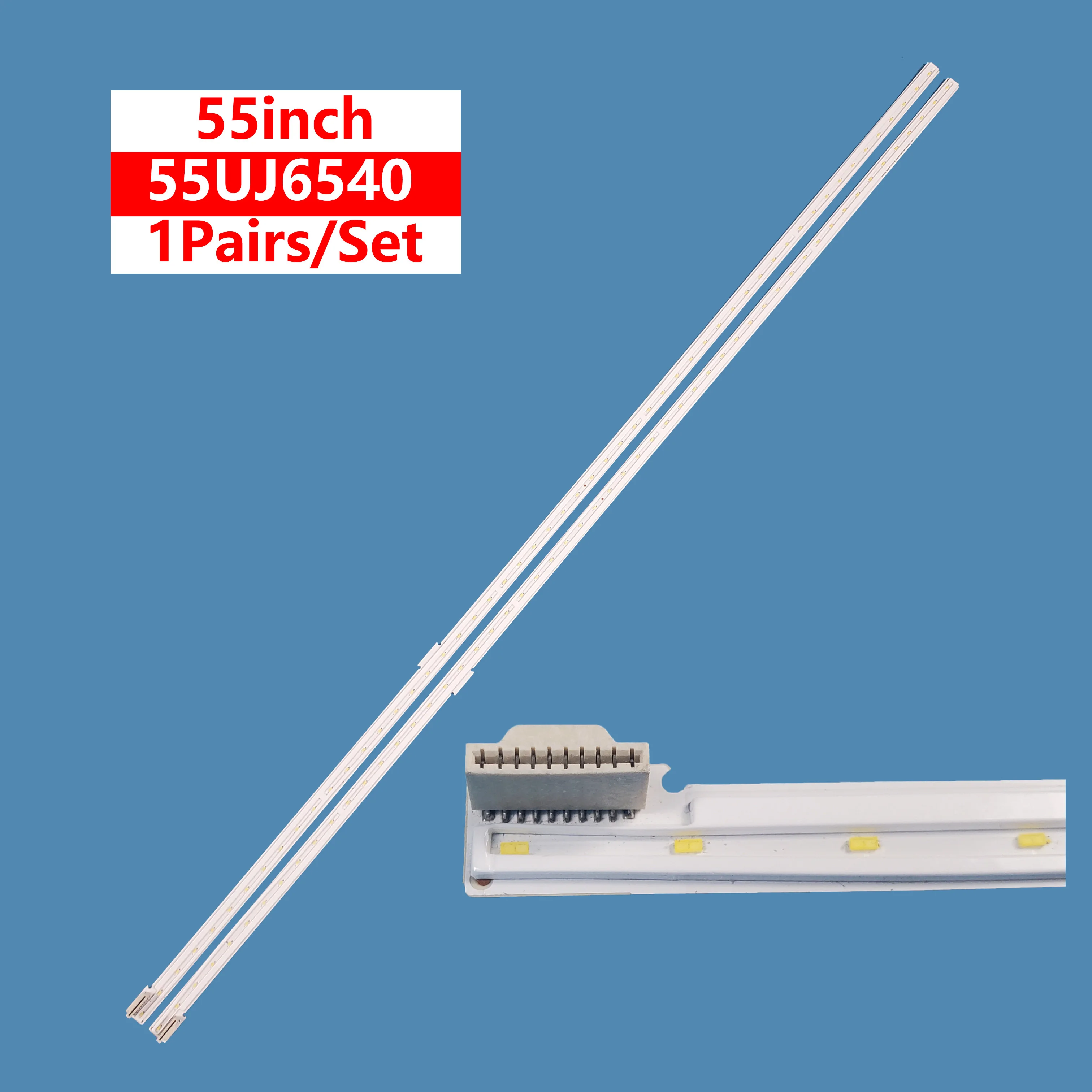 

2 шт./комплект, светодиодная лента для ТВ _ 17y 55UJ65 1907 54led_lr_type _ rev0.9 для 55UJ6540 55UJ701V 55UJ651 B