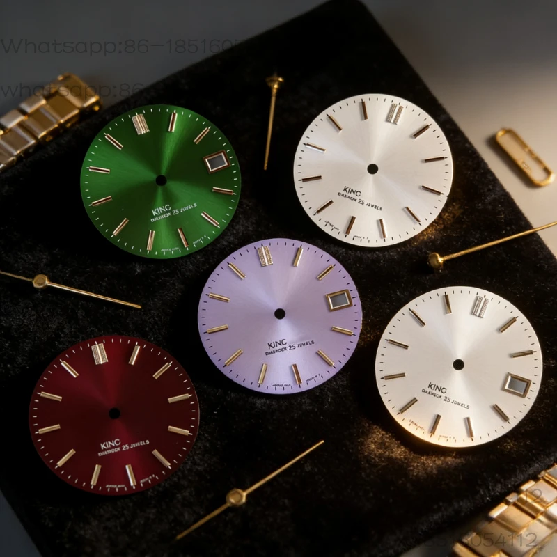 KINGSEIKO Classic Brushed Modified Dial 28.5mm Diameter | Available in Five Colors Compatible with Classic NH35 Movement