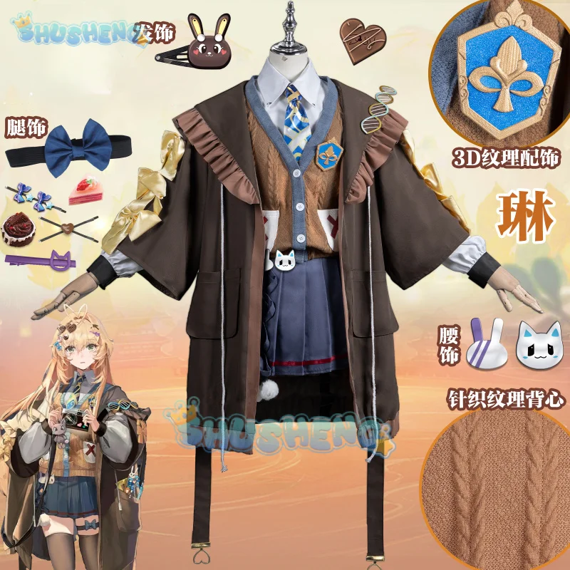 

Path to Nowhere Lynn Cosplay Costume Uniform Halloween Carnival Party Christmas Play Role Clothes Clothing for Women Men