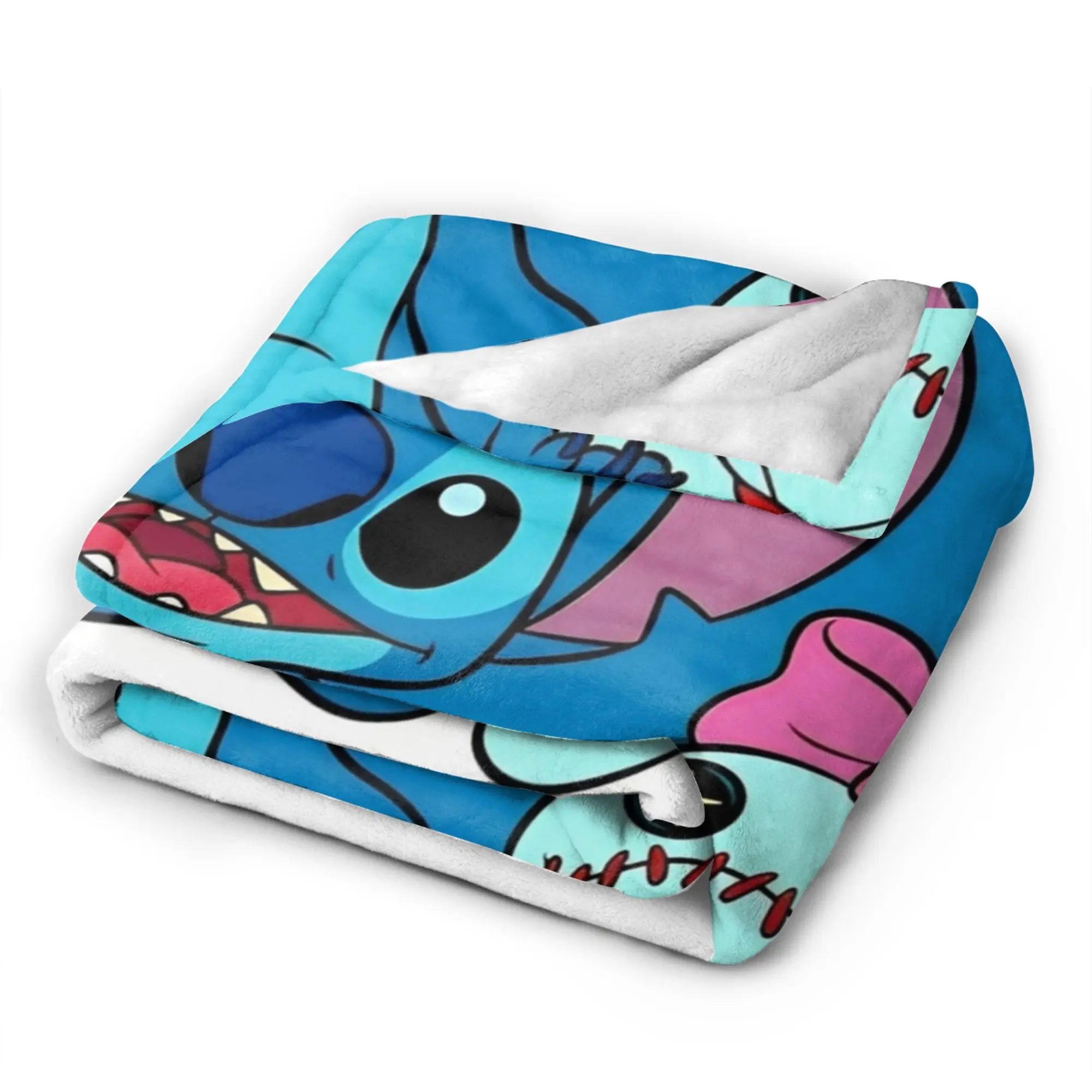 سوبر الدافئة بطانية الطفل التخييم لطيف غرز رمي بطانية الفانيلا المفرش للمنزل ديكور غطاء سرير أريكة مريحة